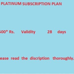 Platinum Plan